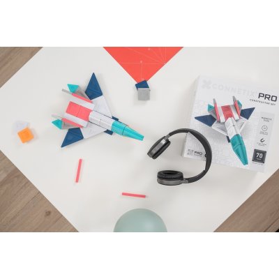 Connetix Magnetická stavebnice - Pro Constructor Set, 70 ks - obrázek