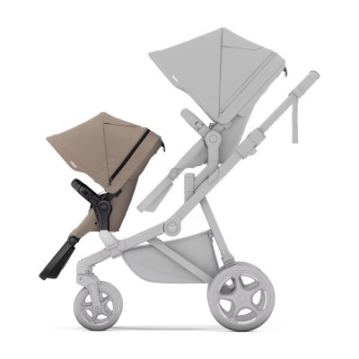 Thule Sleek 2 Sourozenecké sedátko - Tinted Taupe - obrázek