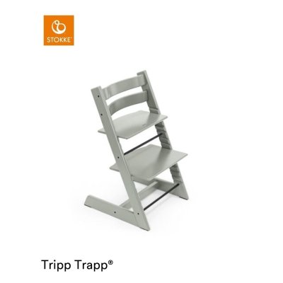 Stokke Tripp Trapp Set Židlička + Baby set + Pultík - Glacier Green/Vanilla White - obrázek