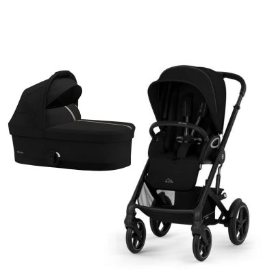 Cybex Talos S Lux Kompletní kočárek - Black/Moon Black