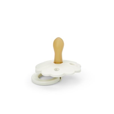 Elodie Details Dudlík kaučukový Bloom - Vanilla White - obrázek