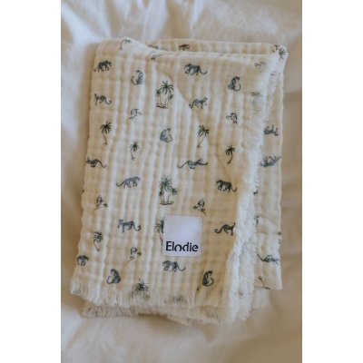 Elodie Details Deka Soft Cotton Blanket - Garden Leo's Resort - obrázek