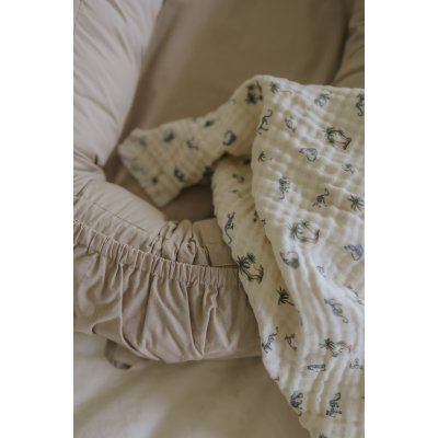 Elodie Details Deka Soft Cotton Blanket - Garden Leo's Resort - obrázek