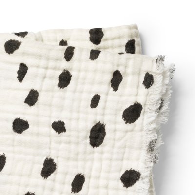 Elodie Details Deka Soft Cotton Blanket - Dalmatian Dots Grande - obrázek
