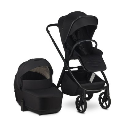 EasyWalker Zoey Kočárek Trojkombinace - Pure Black - obrázek