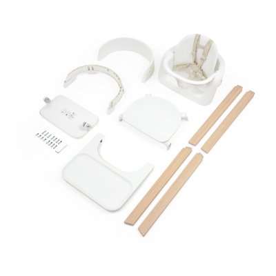 Stokke Steps Židlička - White/Natural - obrázek