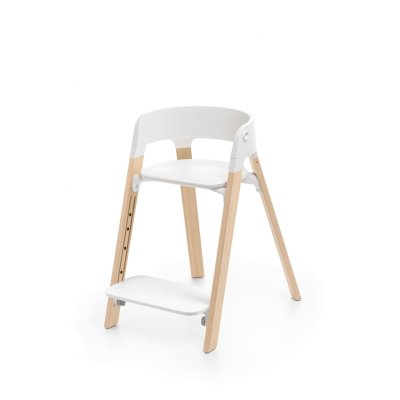 Stokke Steps Židlička - White/Natural - obrázek