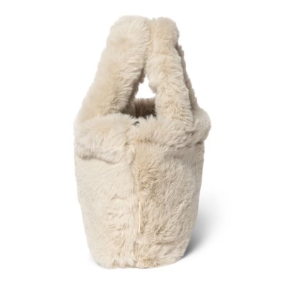 Studio Noos Mini kabelka Faux Fur - Natural - obrázek