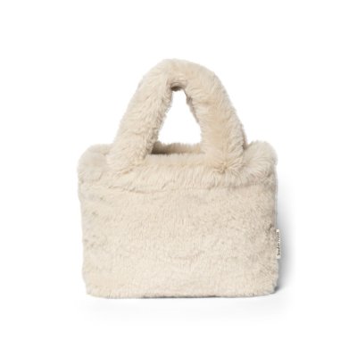 Studio Noos Mini kabelka Faux Fur - Natural