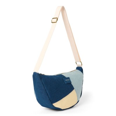 Studio Noos Crossbody ledvinka Denim - Patchwork - obrázek