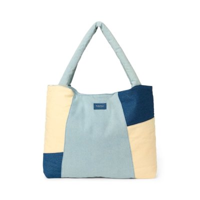 Studio Noos Taška Mom Bag Denim - Patchwork