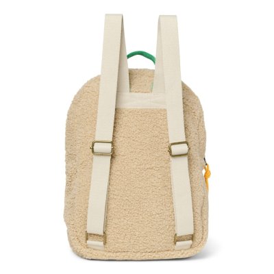 Studio Noos Dětský batoh Midi Teddy - Ecru/Cobalt - obrázek