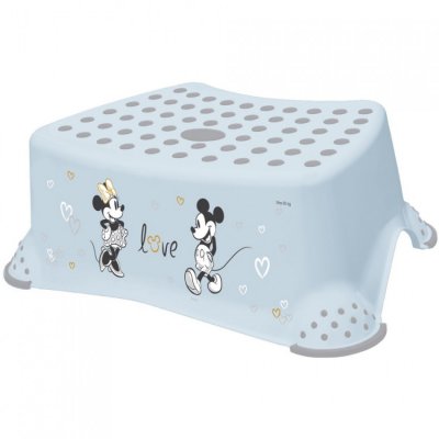 Keeeper stupínek k WC/umyvadlu - Mickey modrá