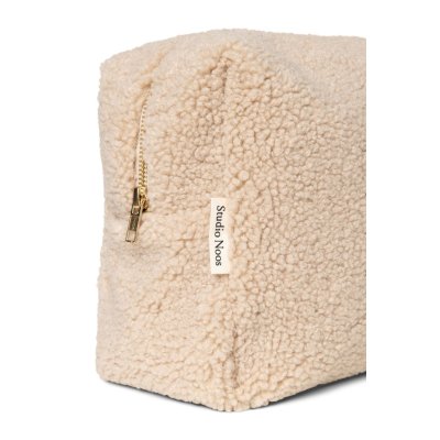 Studio Noos Toaletní taštička Teddy - Ecru - obrázek