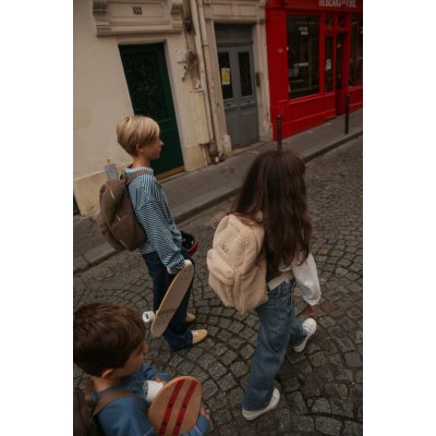 Studio Noos Dětský batoh Midi Teddy - Ecru - obrázek