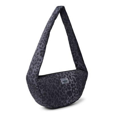 Studio Noos Crossbody taška Mini Puffy - Black Leopard - obrázek