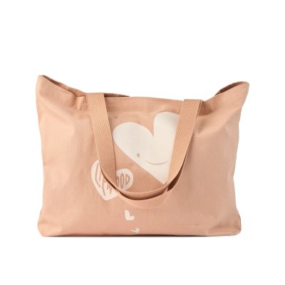 Liewood Tote Bag Big - Hearts/Pale Tuscany