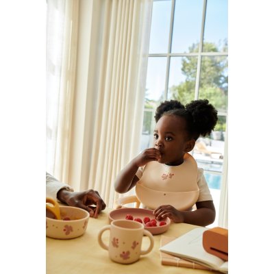 Liewood Vivi Silikonový jídelní set - Butterfly/Apple Blossom - obrázek