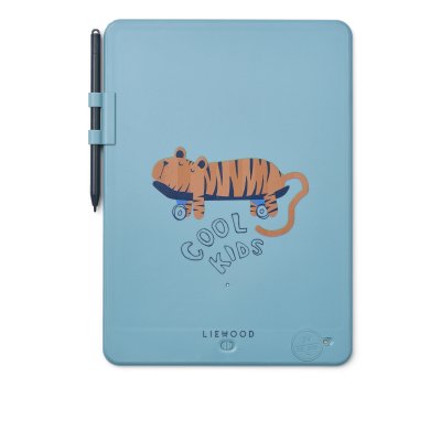 Liewood Zora Kreslící tablet - Tiger/Beach Blue - obrázek