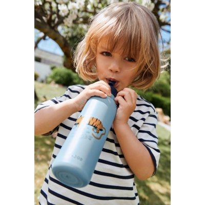 Liewood Falk Termoláhev 500 ml - Tiger/Beach Blue - obrázek