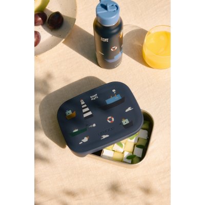 Liewood Falk Termoláhev 350 ml - Sailing/Classic Navy - obrázek