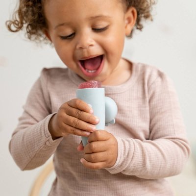 Done by Deer Silikonové formičky Dotti, 3 ks - Modré - obrázek