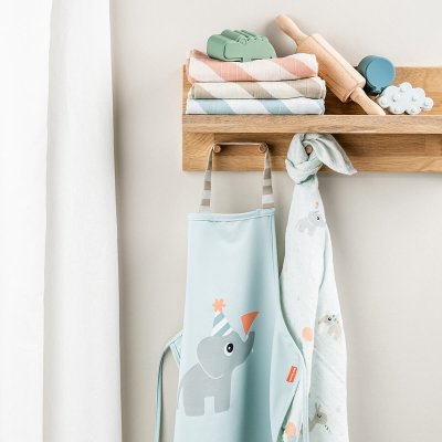 Done by Deer Dětská zástěra Celebration - Modrá