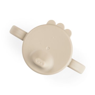 Done by Deer Dětský hrneček s pítkem Celebration - Pískový - obrázek