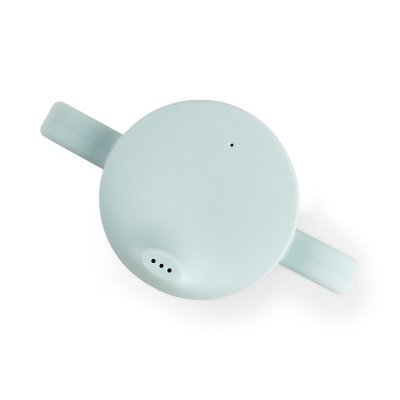 Done by Deer Silikonový hrneček s pítkem Tiny Farm - Modrý - obrázek