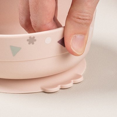 Done by Deer Foodie Jídelní set Celebration - Lalee Růžový - obrázek