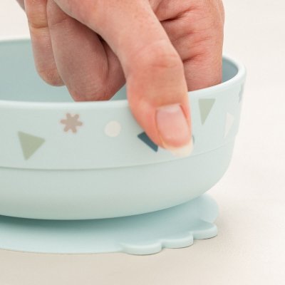 Done by Deer Foodie Jídelní set Celebration - Lalee Modrý - obrázek