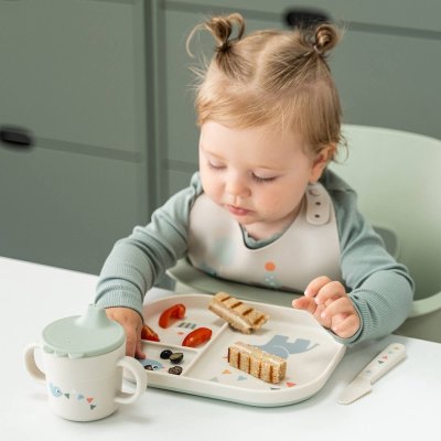 Done by Deer Foodie Hrneček s pítkem Celebration - Pískový - obrázek