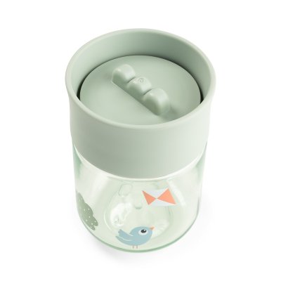 Done by Deer Netekoucí učící hrneček 360° Playground - Zelený - obrázek