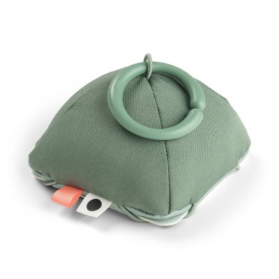 Done by Deer Dětské kontrastní karty s držákem Tiny Farm - Zelené - obrázek