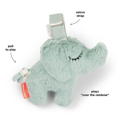 Done by Deer Hudební hračka Elphee - Modrá - obrázek