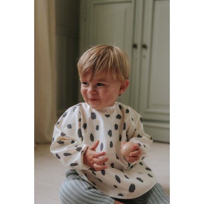 Elodie Details Bryndák s dlouhým rukávem - Dalmatian Dots Grande - obrázek