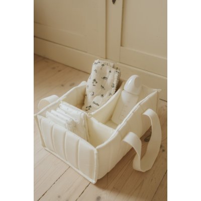 Elodie Details Organizér na plenky  - Creamy White - obrázek