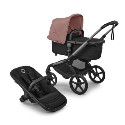 Bugaboo Fox5 Renew Kompletní set - Graphite/Heritage Black/Dusty Pink