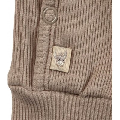 Sterntaler Overal Rib Jersey - Sand, vel. 62 - obrázek