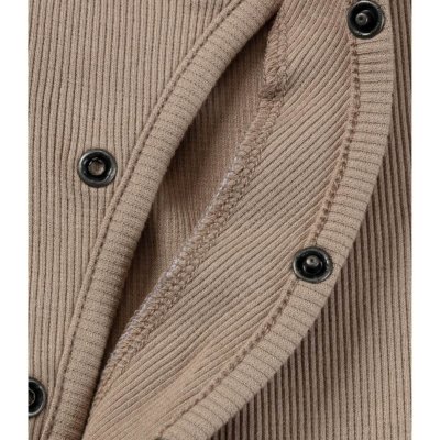 Sterntaler Overal Rib Jersey - Sand, vel. 68 - obrázek