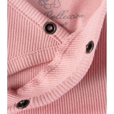 Sterntaler Overal Rib Jersey - Matte Pink, vel. 50 - obrázek