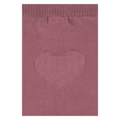 Sterntaler Pletené tepláčky s nízkým sedem GOTS - Pearl Pink, vel. 62 - obrázek