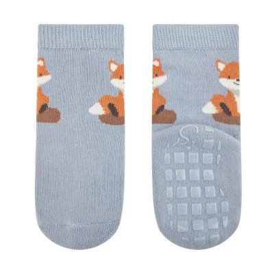 Sterntaler Protiskluzové ponožky 2 páry - Liška Filou Blue, vel. 19/20 - obrázek