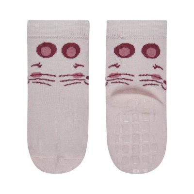 Sterntaler Protiskluzové ponožky 2 páry - Myš a srdce, vel. 19/20 - obrázek