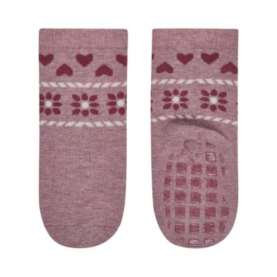 Sterntaler Protiskluzové ponožky 2 páry - Myš a srdce, vel. 21/22 - obrázek