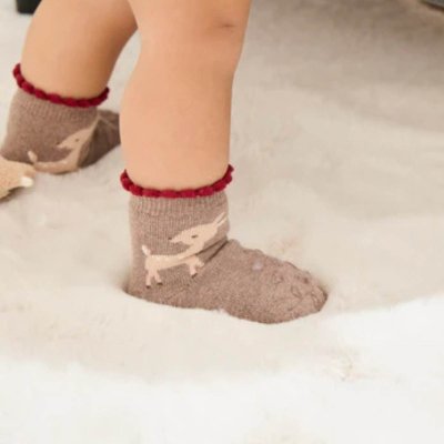 Sterntaler Protiskluzové ponožky na lezení 2 páry - Fawn, vel. 19/20 - obrázek