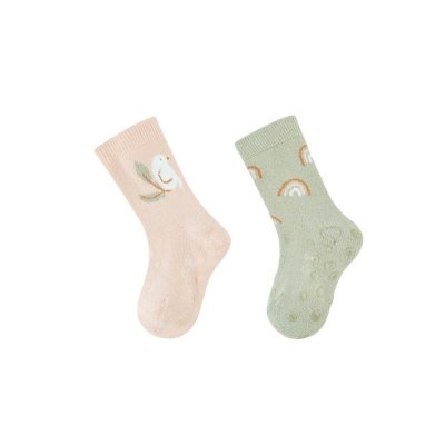 Sterntaler Protiskluzové ponožky na lezení 2 páry - Bird, vel. 21/22