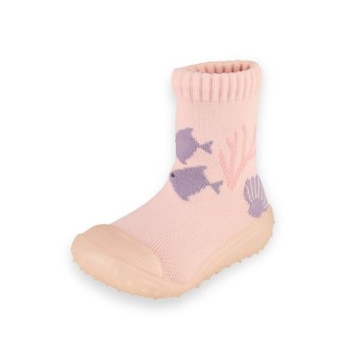 Sterntaler Adventure Ponožkové boty - Marine Animals Pink, vel. 23/24 - obrázek