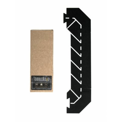 ToddleRoad Silikonové puzzle flexibilní silnice - Mini parkoviště, 3 ks - obrázek