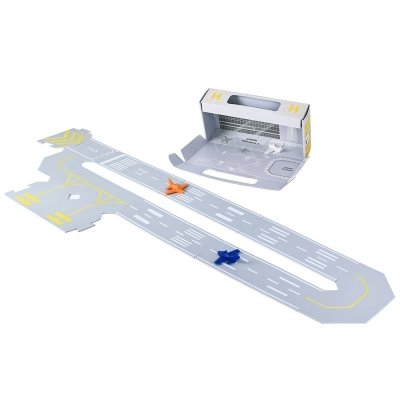 ToddleRoad Silikonové puzzle flexibilní silnice - Letiště, 14 ks - obrázek